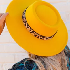 Wenzhou Luxe Import & Export Tulsa Hat - Mustard