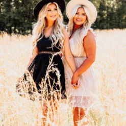 D & J Industries Sale! Twirl You Around Dress - Black