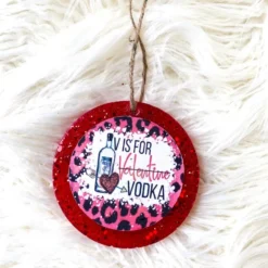 Southern Custom Designs Accessories V Is For Vodka Freshie