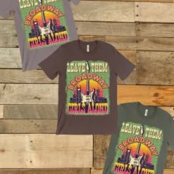 GTN Clothing Vintage Broadway Girls Tee