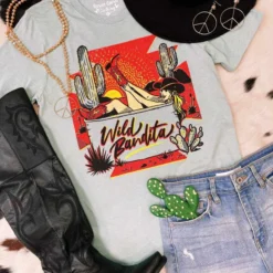 Rowdy Crowd Clothing Wild Bandita Tee