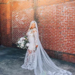 D & J Industries World Stands Still Dress - White/Neutral Sale!