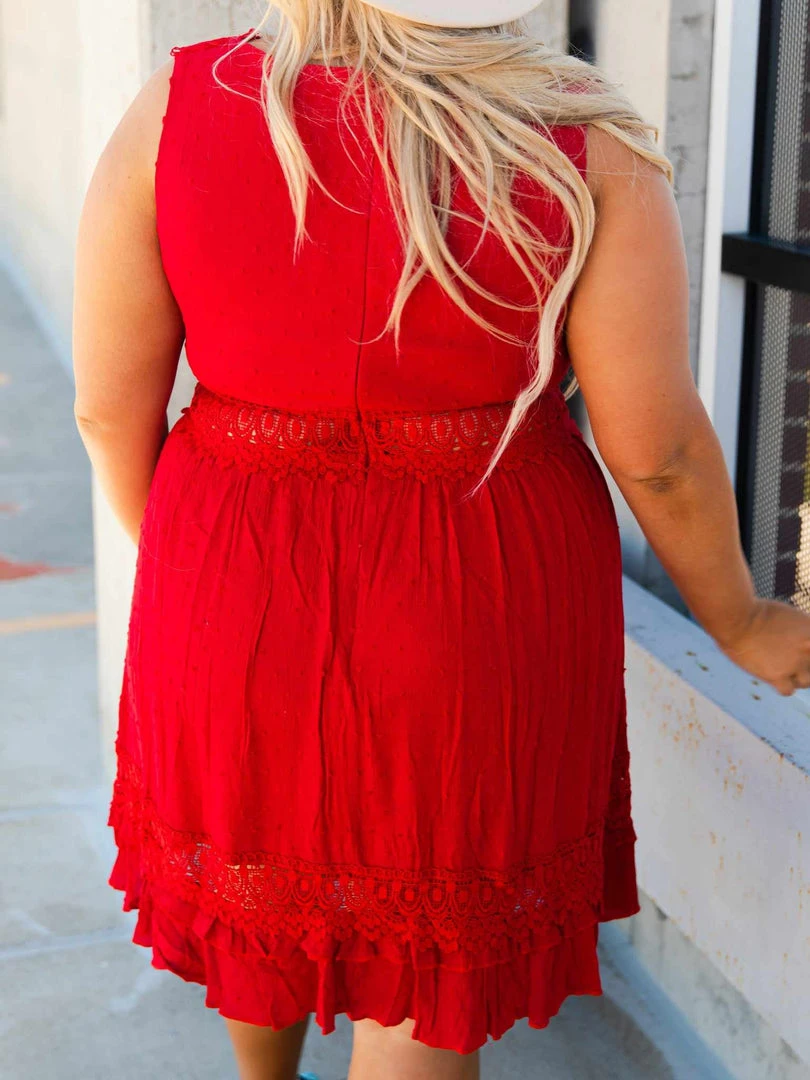 D & J Industries You Deserve It — Boho Mini Dress In Red Sale! 10 D & J Industries You Deserve It — Boho Mini Dress In Red Sale!