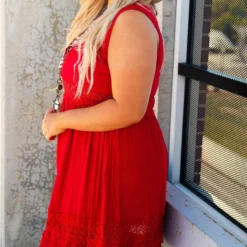 D & J Industries You Deserve It — Boho Mini Dress In Red Sale! 18 D & J Industries You Deserve It — Boho Mini Dress In Red Sale!