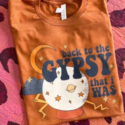 Miss Mud Pie Back To The Gypsy T-shirt - Harvest