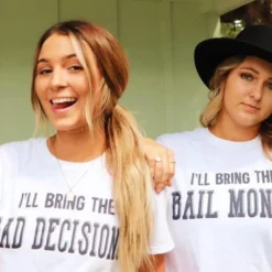 Bling-A-Gogo Ill Bring The Bail Money T-shirt Clothing