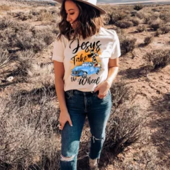 GTN Clothing Jesus Take The Wheel Tee