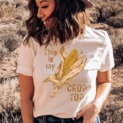 GTN This Is My Crop Top Tee