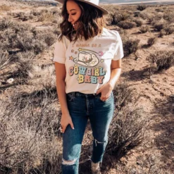 GTN New Arrivals I Wanna Be A Cowgirl Baby T-shirt