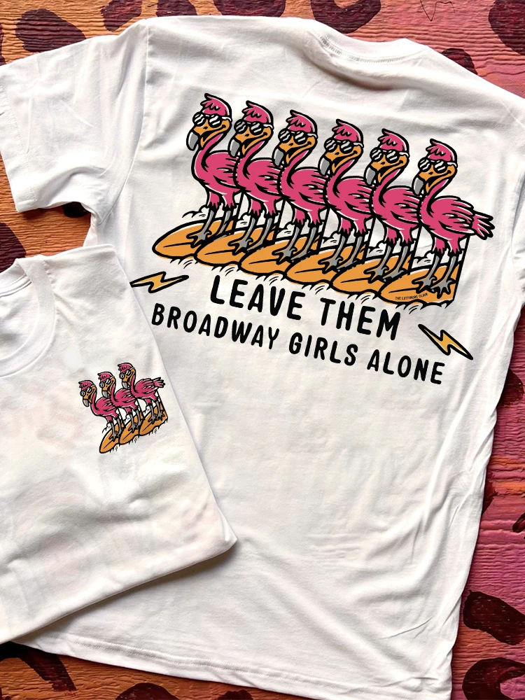 Miss Mud Pie New Arrivals Leave Them Broadway Girls Alone T-shirt 1 Miss Mud Pie New Arrivals Leave Them Broadway Girls Alone T-shirt